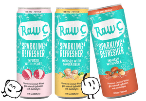 Meet Raw C Sparkling Coconut Water, one of our new Earnest Friends from Australia